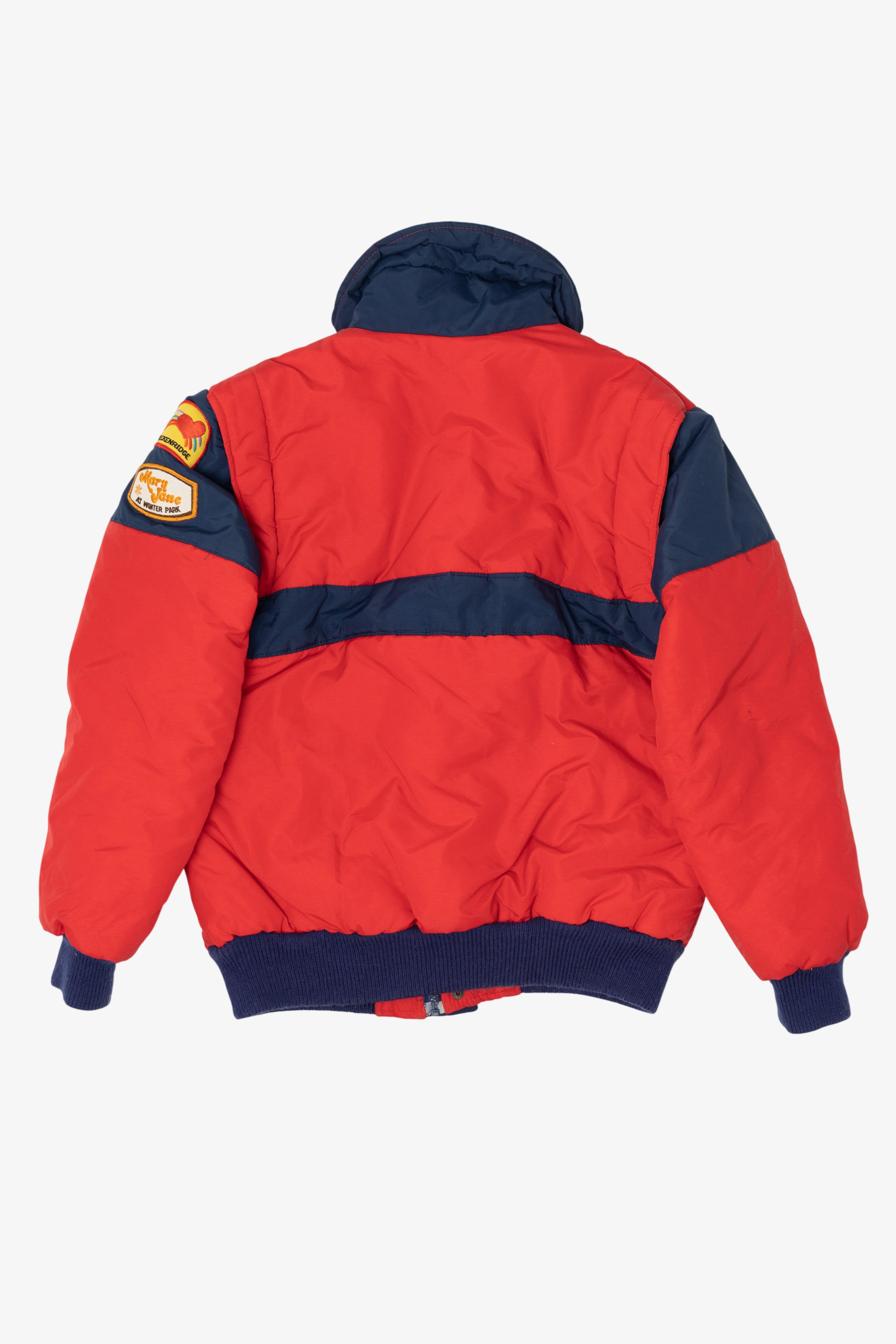 Vintage Green Mountain Red Ski Jacket (1980s)
