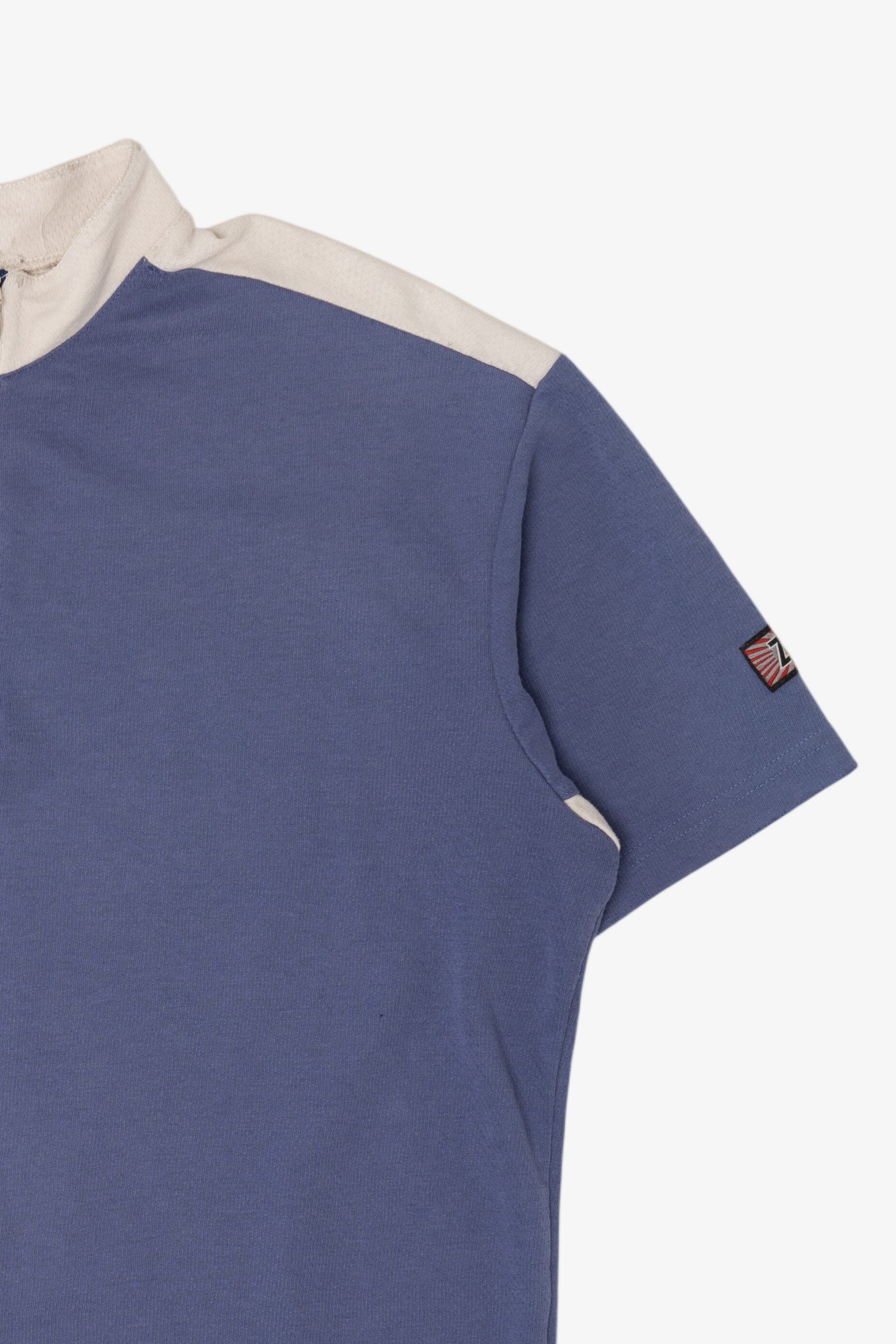 Vintage Blue Zoic Half Zip Athletic Top (1990s)