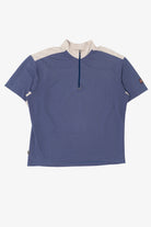 Vintage Blue Zoic Half Zip Athletic Top (1990s)
