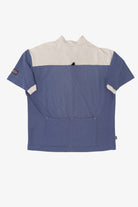 Vintage Blue Zoic Half Zip Athletic Top (1990s)