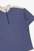 Vintage Blue Zoic Half Zip Athletic Top (1990s)