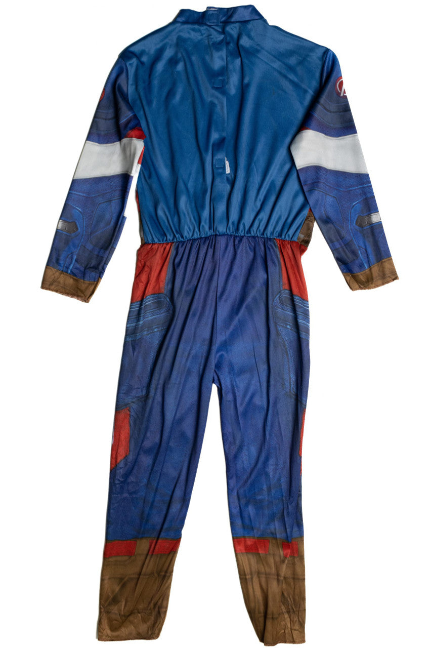 Captain America Recycled Kids' Halloween Costume