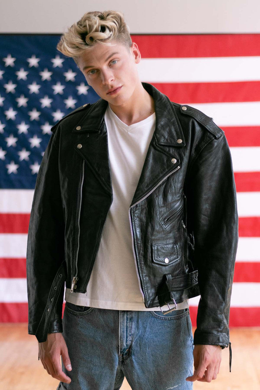 Vintage Motorcycle Jacket 9