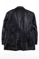 Black Leather Blazer