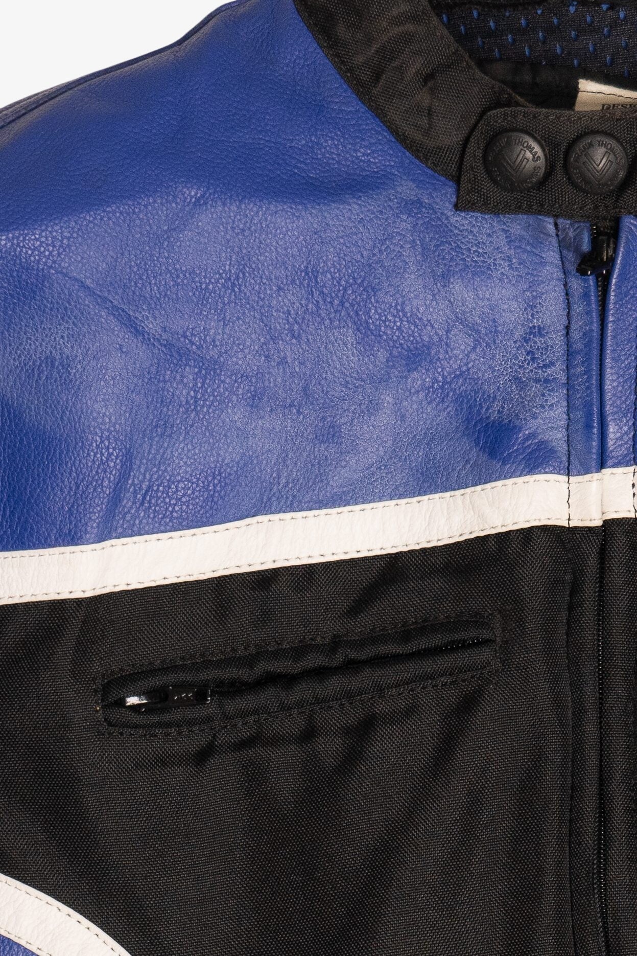 Frank Thomas Limited Armored Leather Motorcycle Jacket (2010s)