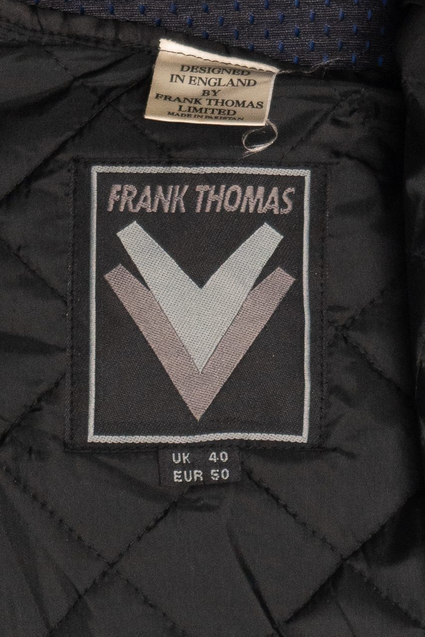 Frank Thomas Limited Armored Leather Motorcycle Jacket (2010s)