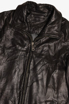 Vintage Dark Brown Roundtree & Yorke Leather Jacket (2000s)