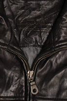 Vintage Dark Brown Roundtree & Yorke Leather Jacket (2000s)