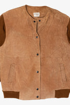 Vintage Brownstone Studio Leather Bomber Jacket (1990s)