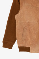 Vintage Brownstone Studio Leather Bomber Jacket (1990s)