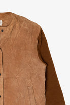 Vintage Brownstone Studio Leather Bomber Jacket (1990s)