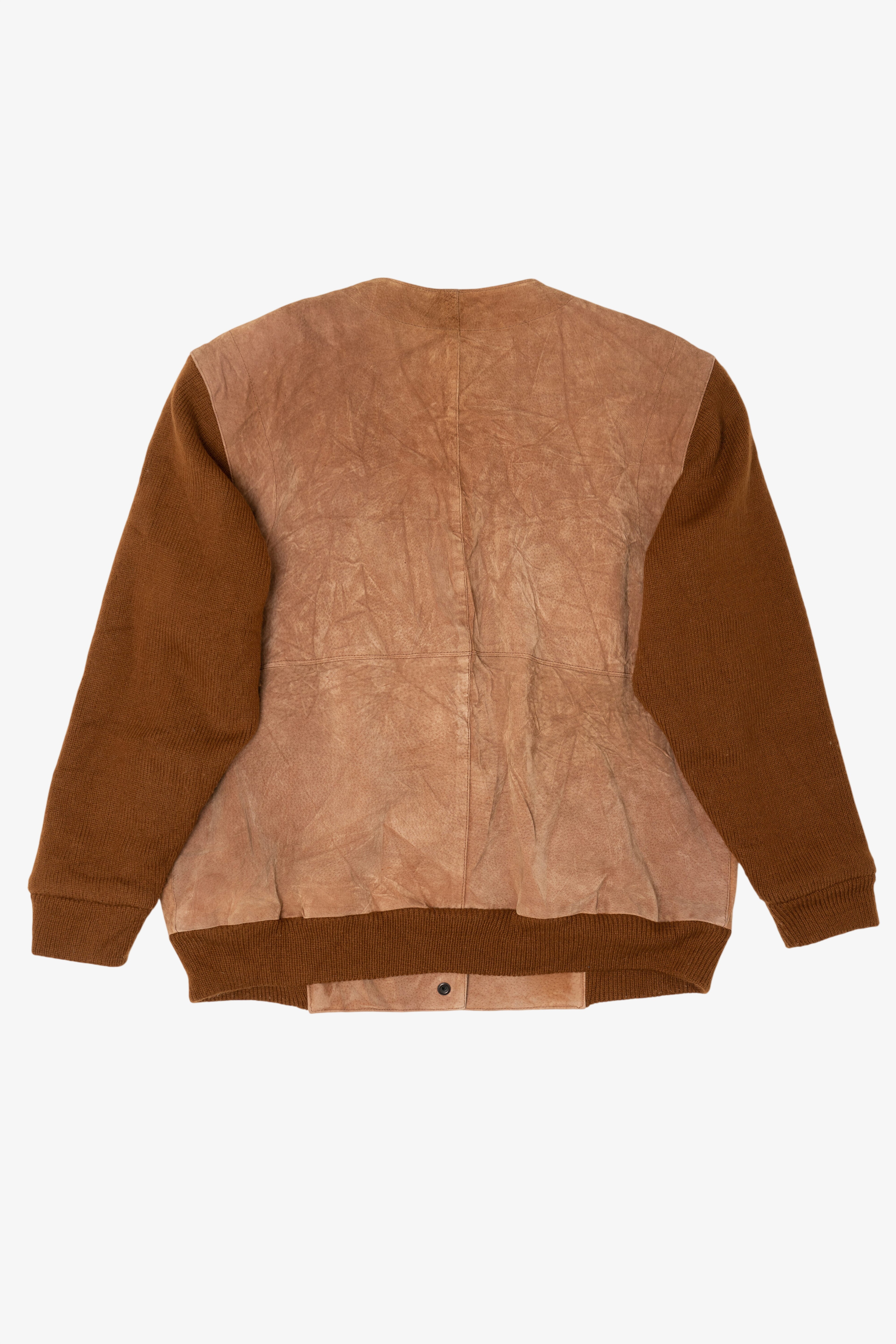 Vintage Brownstone Studio Leather Bomber Jacket (1990s)