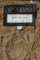 Vintage Andrew Marc Lined Leather Motorcycle Jacket (2000s)
