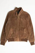 Ralph Lauren Suede Bomber Jacket