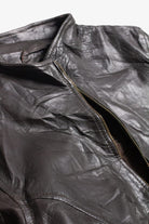 Women's Black Leather Jacket 261