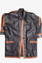 Long Black Leather Jacket