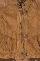 Vintage Forenza Fireman Clasp Leather Bomber Jacket (1980s)