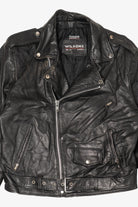 Vintage Wilson Leather Motorcycle Jacket (1990s)