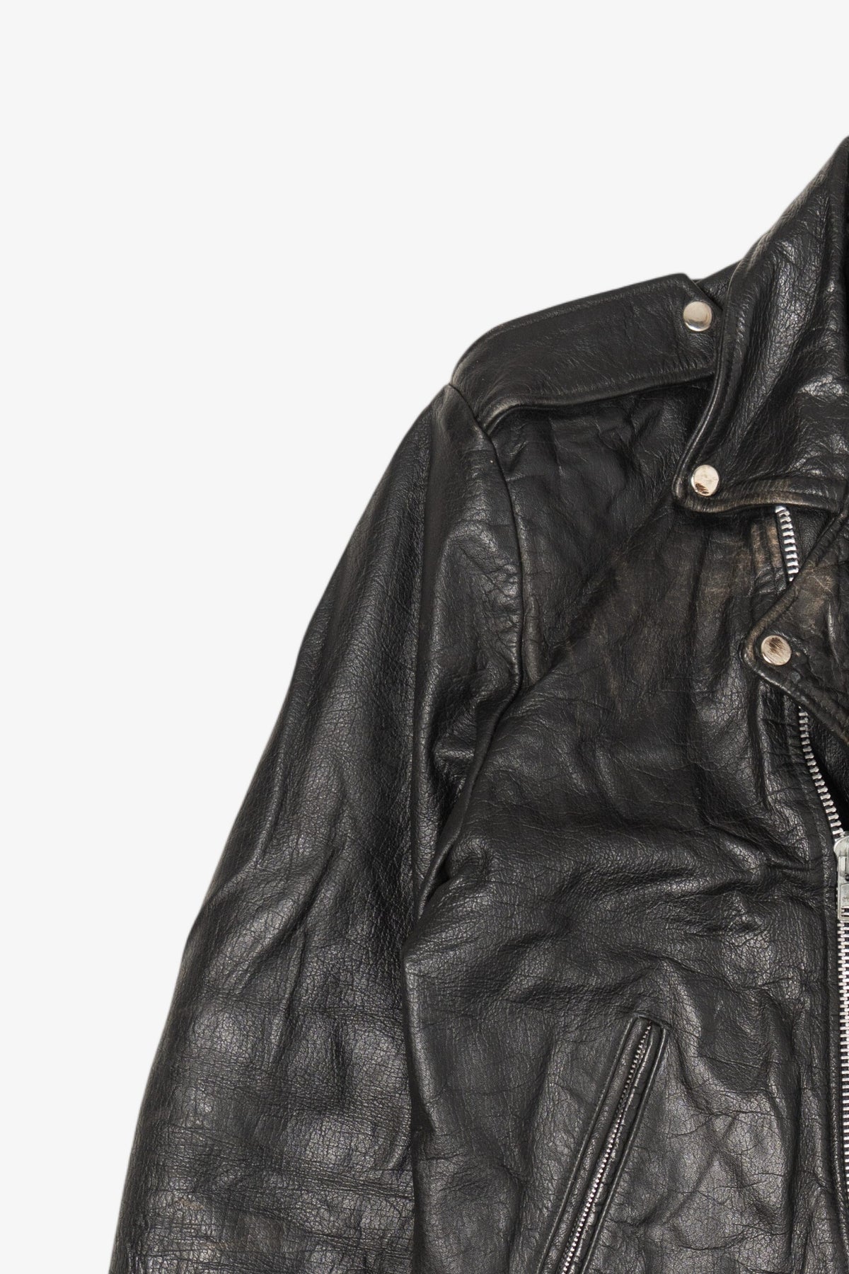 Vintage Wilson Leather Motorcycle Jacket (1990s)
