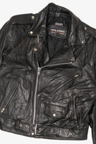 Vintage Wilson Leather Motorcycle Jacket (1990s)