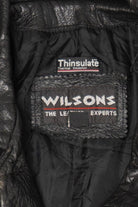 Vintage Wilson Leather Motorcycle Jacket (1990s)