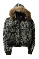 Vintage Detroit Motown Embroidered Leather Jacket (2000s)