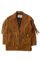 Vintage Schott Western Fringe Suede Jacket (1970s)