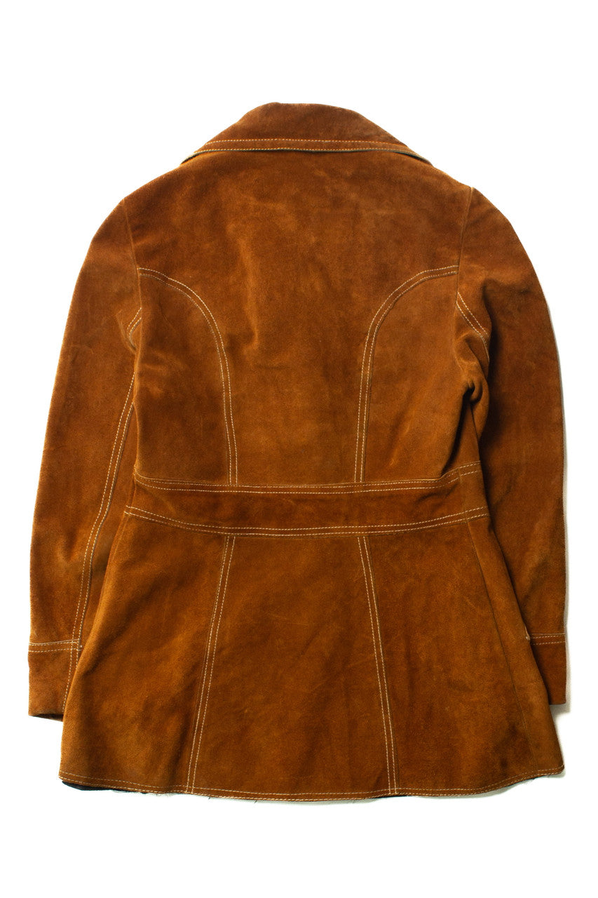 Vintage Leathercraft Snap Suede Jacket (1970s)