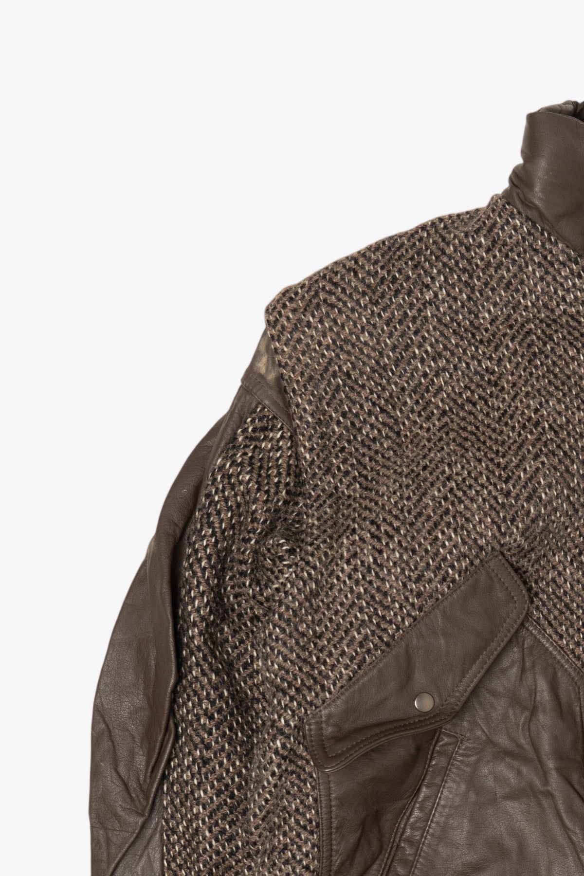 Vintage U2 Wear Me Out Leather Bomber Jacket (1990s)