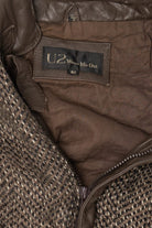 Vintage U2 Wear Me Out Leather Bomber Jacket (1990s)