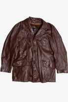 Vintage Sears Leather Shop Leather Jacket With Liner