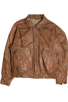 Vintage Mirage Leather Bomber Jacket