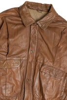 Vintage Mirage Leather Bomber Jacket