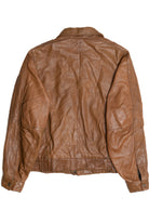 Vintage Mirage Leather Bomber Jacket