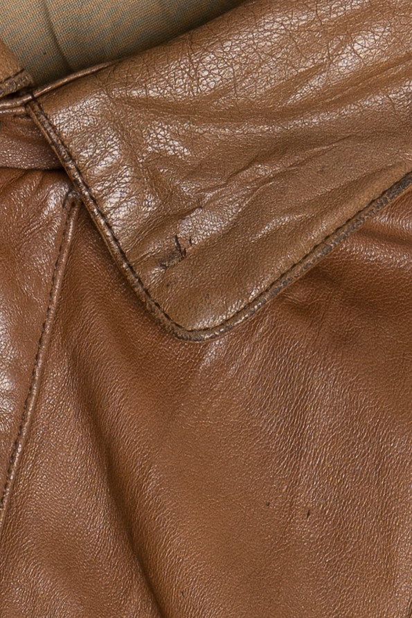 Vintage Mirage Leather Bomber Jacket