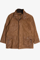 Vintage Turnbury Heavyweight Leather Winter Jacket