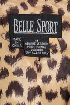 Vintage Belle Sport Blazer Leather Jacket