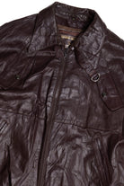 Vintage Johnnie Owens Leather Bomber Jacket