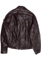 Vintage Johnnie Owens Leather Bomber Jacket