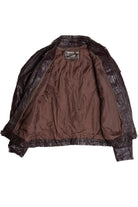 Vintage Johnnie Owens Leather Bomber Jacket