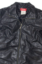 Vintage Esprit Zip Up Leather Jacket