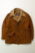 Vintage Sears Sherpa Suede Coat (1970s)