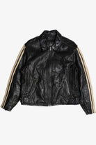 Vintage Wilsons Leather Cafe Racer Lined Leather Jacket (1990s) 374