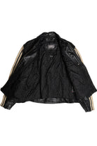 Vintage Wilsons Leather Cafe Racer Lined Leather Jacket (1990s) 374