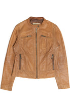 Michael Kors Leather Moto Style Jacket