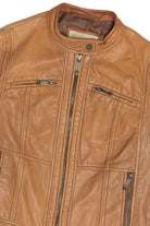 Michael Kors Leather Moto Style Jacket