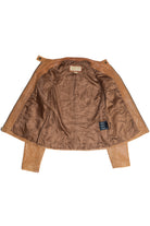 Michael Kors Leather Moto Style Jacket