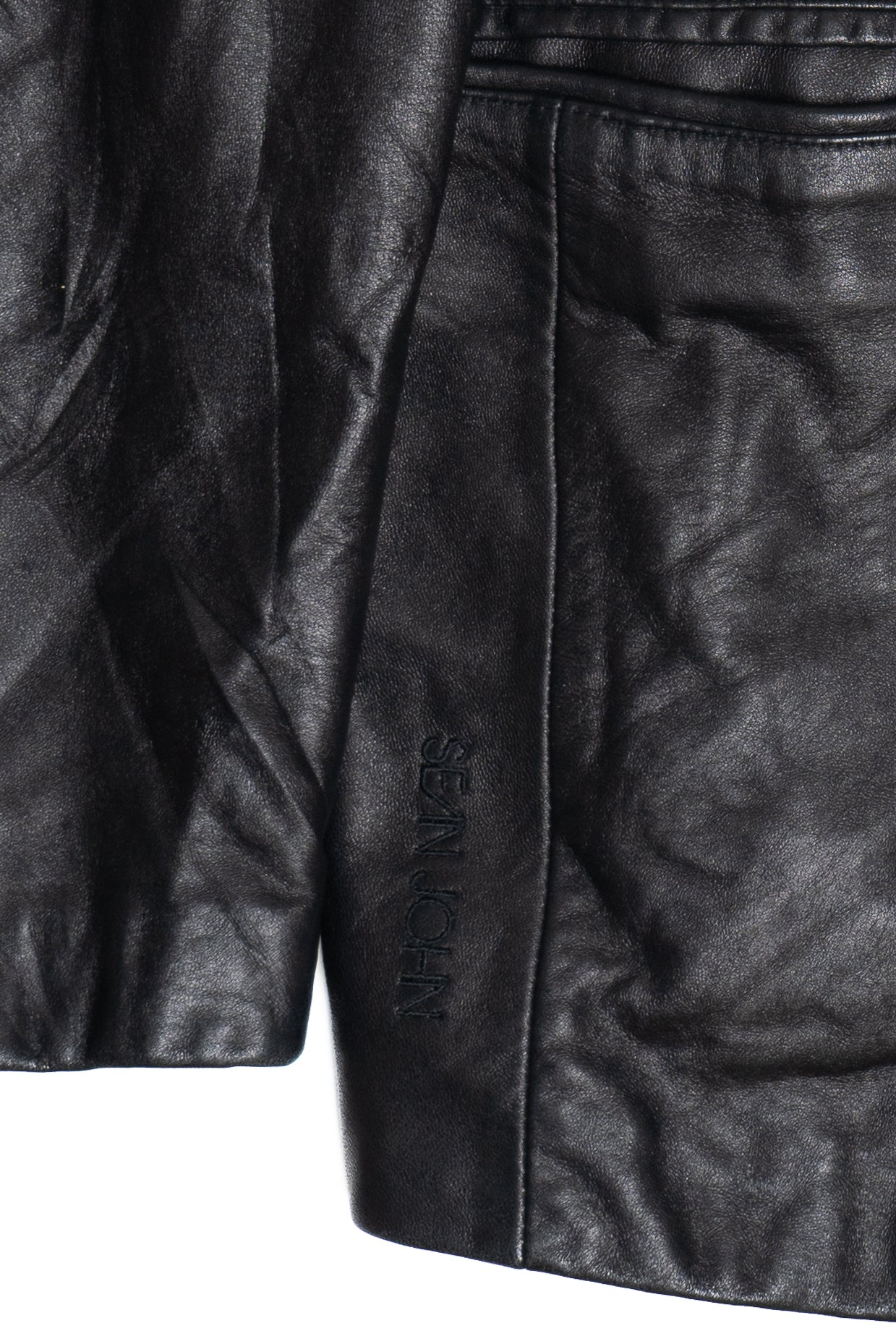 【極上品!!】00s Sean John ヴィンテージ レザージャケット XXL Vintage Sean John Leather Jacket (2000s) – Ragstock
