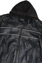 Vintage Hot Leathers Premium Cafe Racer Leather Jacket (2000s)