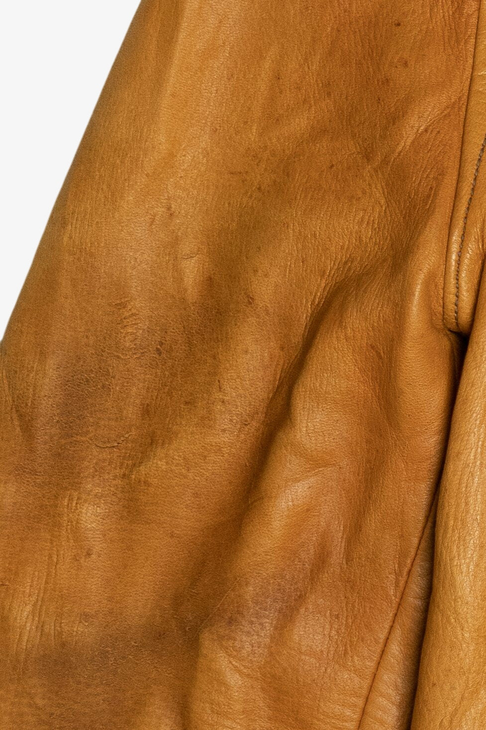 Vintage Distressed Jansha Tanning Co. Fringe Leather Jacket (1970s)